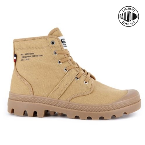 Bottes Palladium Pallabrousse Legion Femme Kaki | FR GJW321S